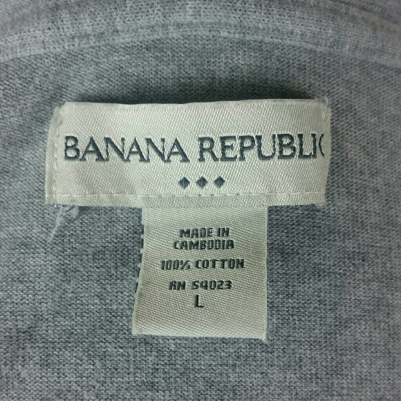 BANANA REPUBLIC l Gray Hoodie C6 - Picture 4 of 6
